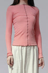 BASERANGE Parma long-sleeved shirt TTPAL-RBV-WI22 ruby red (TTPAL-RB-000)